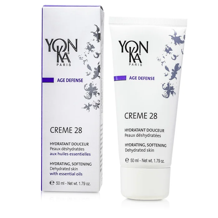 Yonka Age Defense Creme 28 With Essential Oils – Hydrating, Softening (Dehydrated Skin) 50ml/1.79oz