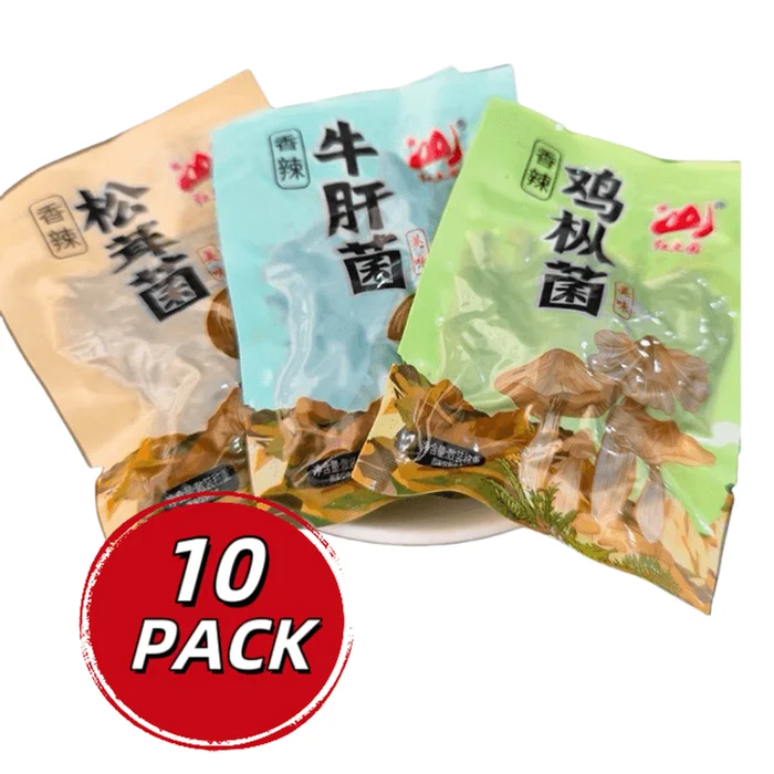 Yunnan specialty chicken fir mushroom matsutake mushroom boletus mushroom mixed flavor 18g * 10 bags