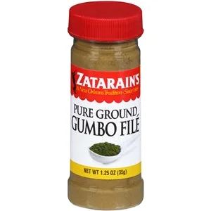 Zatarains Gumbo File-1.25 oz.-12/Case