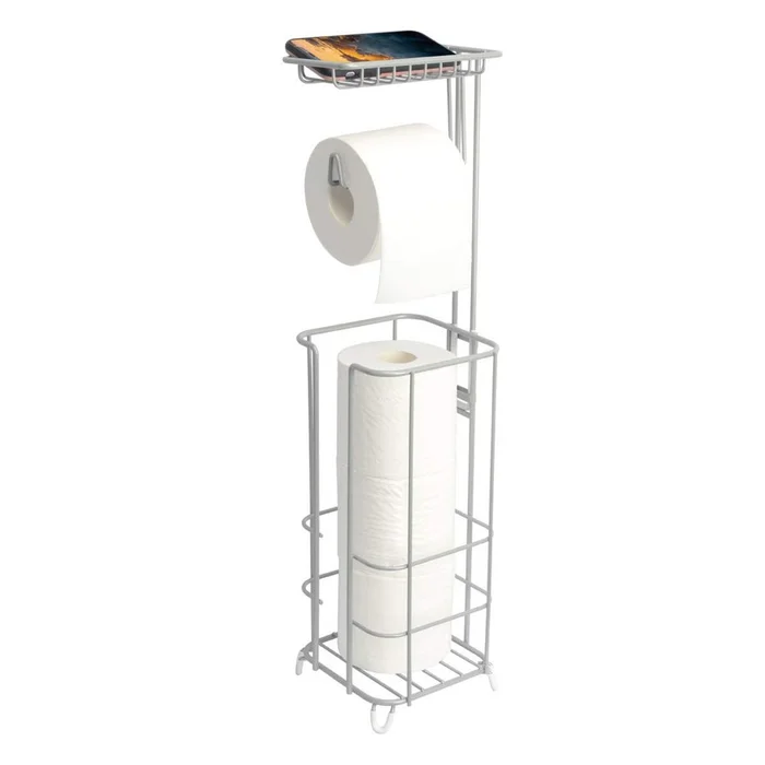 ZCCZ Freestanding Toilet Paper Holder Stand