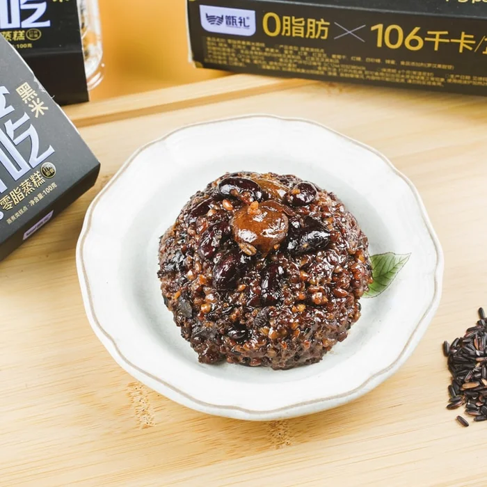 Zero Fat Buckwheat Black Rice Steamed Cake, 7.05 oz
