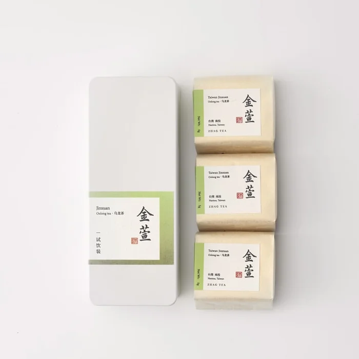 ZhaoTea Taiwan Jinxuan Oolong Tea set 15g(5gx3) | Authentic Chinese Tea