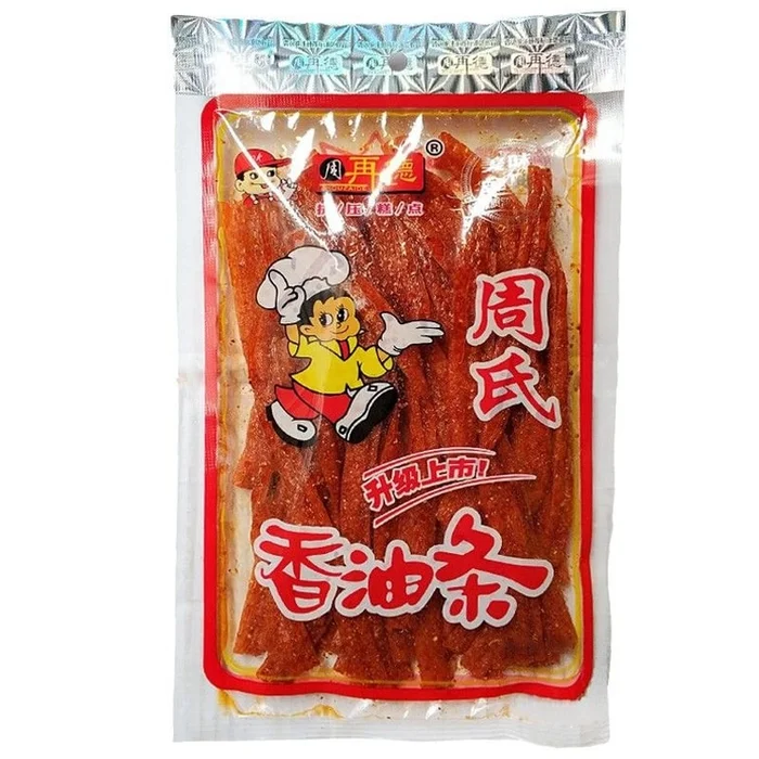 Zhou's Sesame Oil Strips and Spicy strips 148 g 1 bag