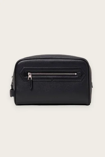 Zip Washbag – Black
