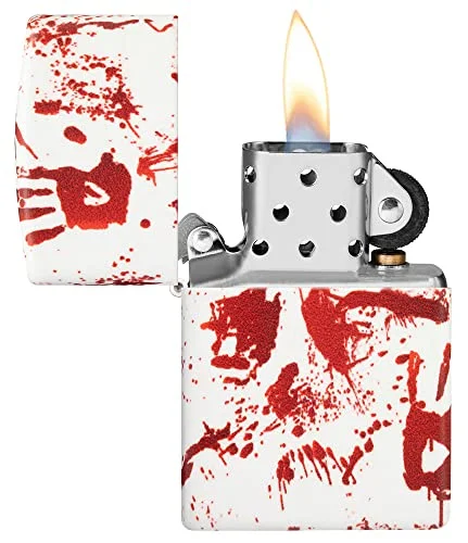 Zippo 540 Color Bloody Hand Design Pocket Lighter – Gory & Graphic