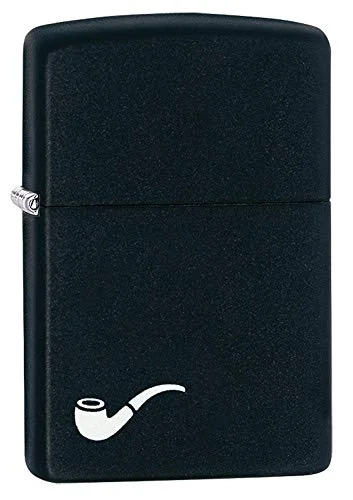 Zippo Black Matte Pipe Pocket Lighter