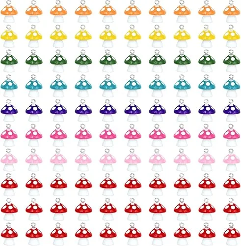 ZOCONE Colorful Candy Pendant Charm, Cute Resin Charms for Jewelry Making Keychains Necklace Bracelet Earrings, Resin Supplies for DIY Crafts Decoration