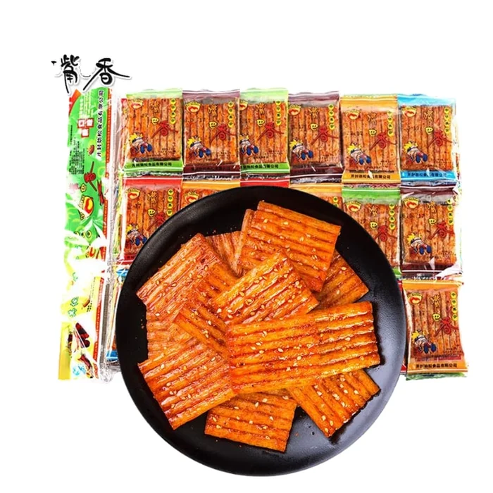 Zuiba Xiang Big Knife Spicy Strips 302g 66 packs in tota